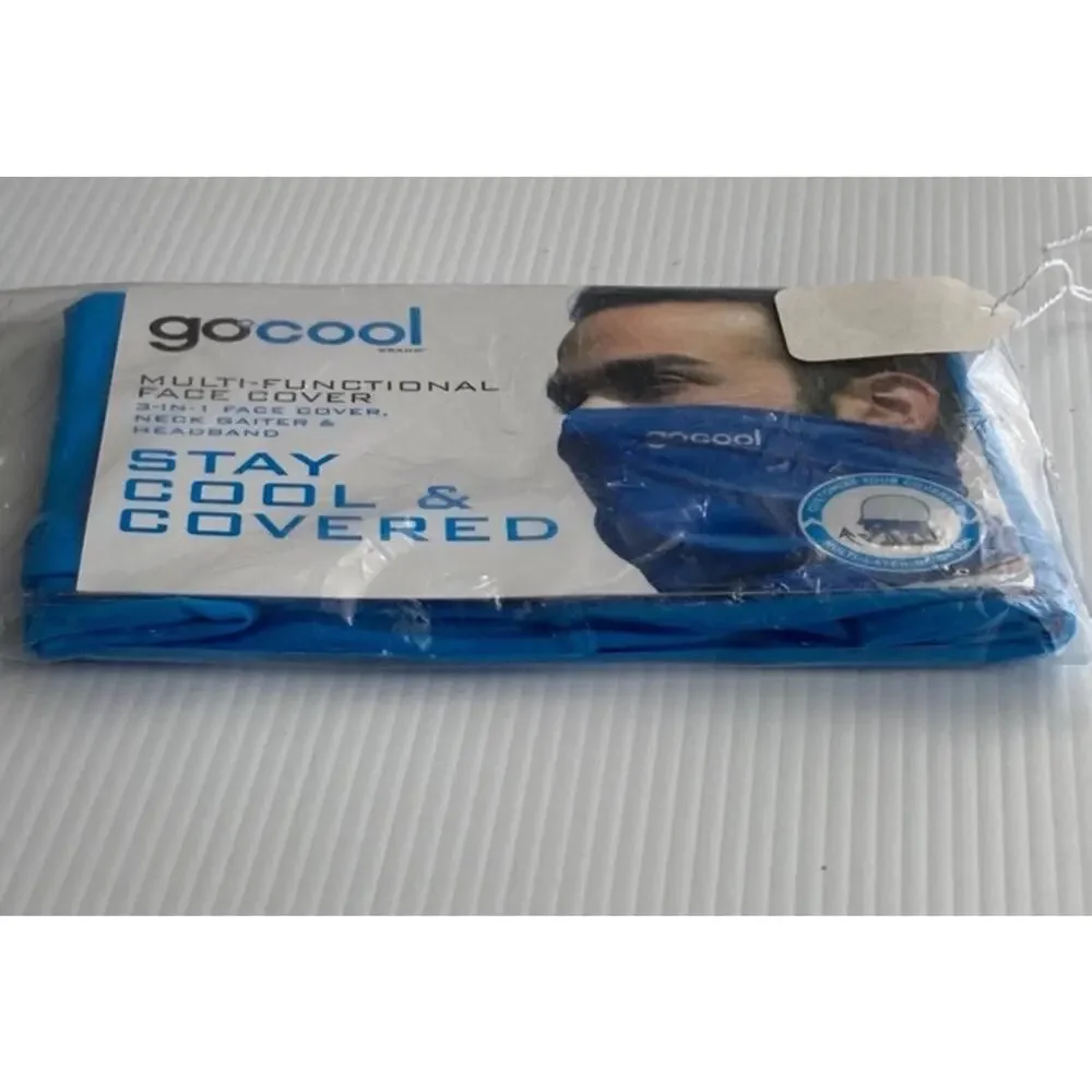 Go‎ Cool Multi-Functional Cooling Face Cover/Headband/Neck Gaiter Sun Protection